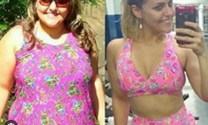 Antes e depois de Ágatha Carvalho